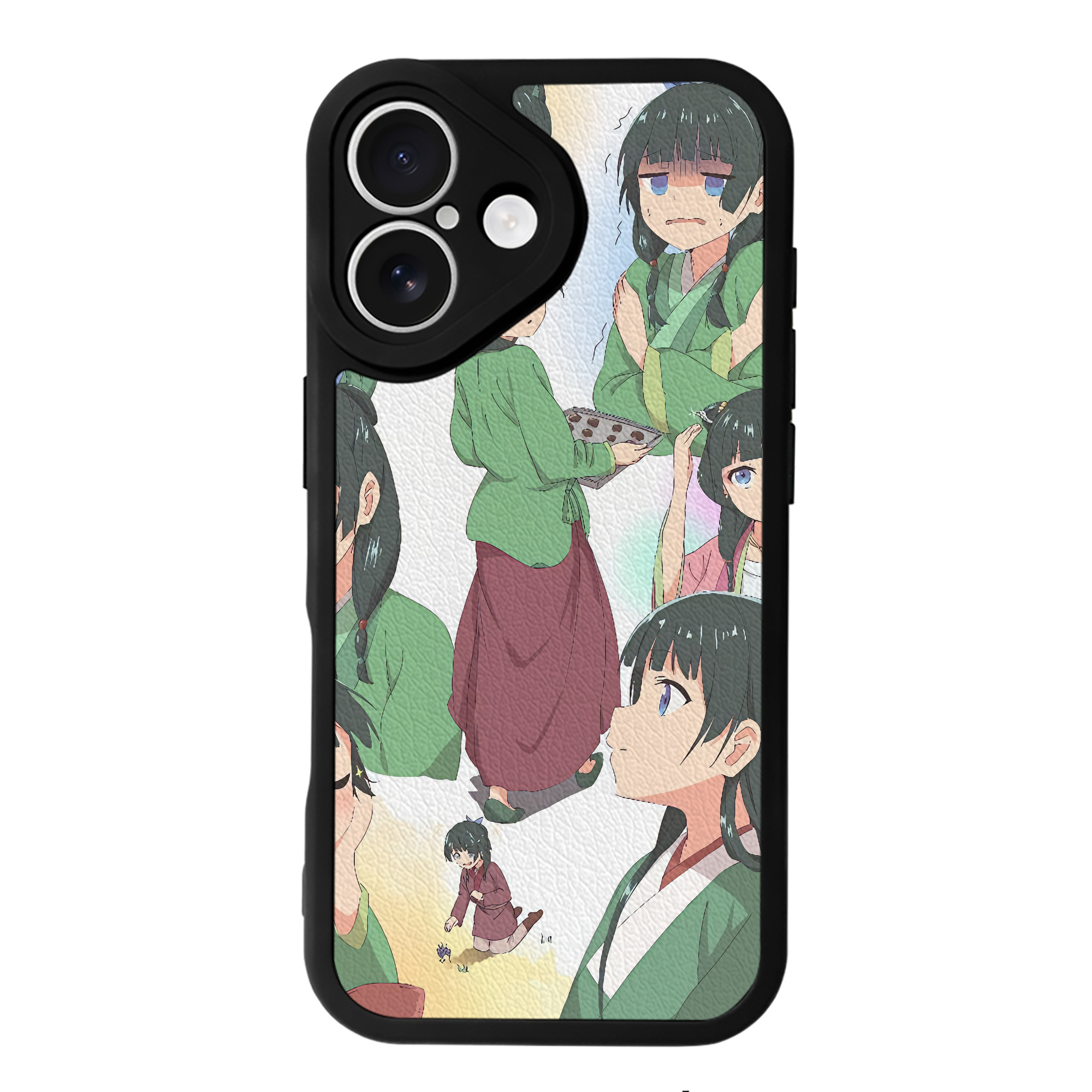 薬屋のひとりごと The Apothecary Diaries 【iPhone 16シリーズ対応】シリコンスマホケース（レザー調） 材質：シリコン